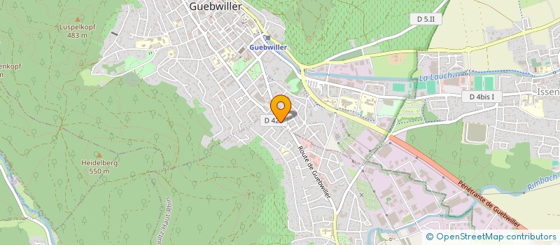 localisation de l'entreprise MONSIEUR SELCUK OTKEN à GUEBWILLER