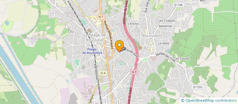 localisation de l'entreprise MONSIEUR SELCUK SAHIN à ROUSSILLON