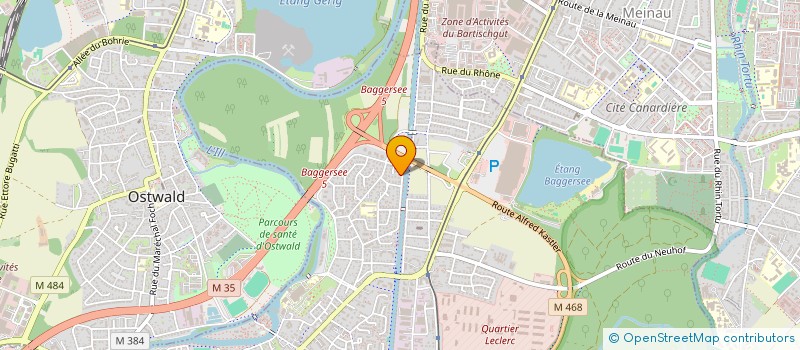 localisation de l'entreprise MONSIEUR SELCUK URESIN  ILLKIRCH-GRAFFENSTADEN