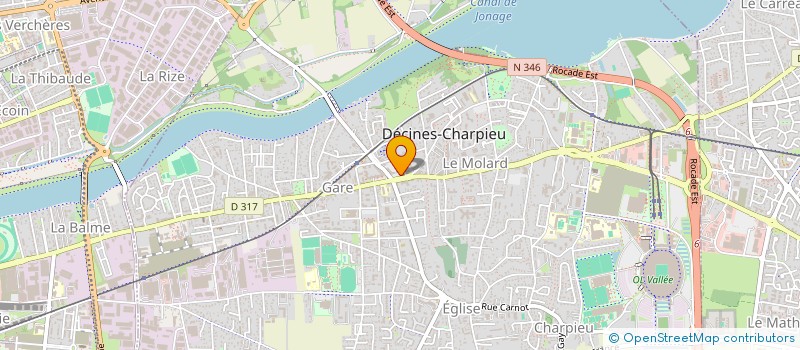 localisation de l'entreprise MONSIEUR SELEM BENCHALAL  DECINES-CHARPIEU