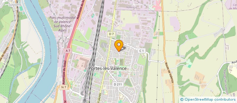 localisation de l'entreprise MONSIEUR SELEM BOUKRA à PORTES LES VALENCE