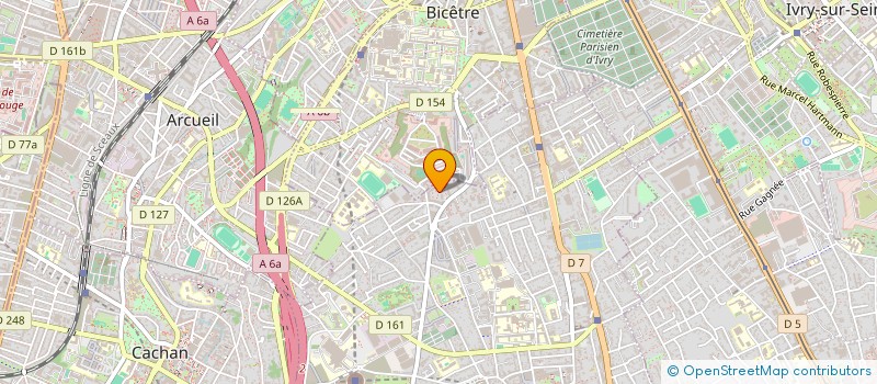 localisation de l'entreprise MONSIEUR SELICK BENOIST à VILLEJUIF