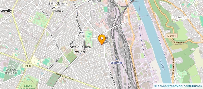 localisation de l'entreprise MONSIEUR SELIM ADACCI  SOTTEVILLE-LES-ROUEN