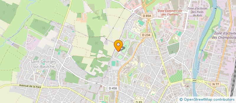 localisation de l'entreprise MONSIEUR SELIM ADRIFI  AUXERRE