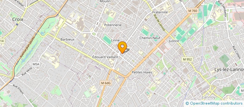 localisation de l'entreprise MONSIEUR SELIM AISSA  ROUBAIX