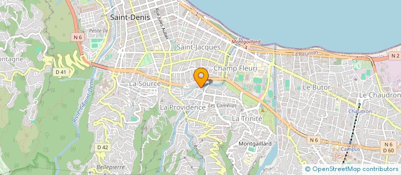localisation de l'entreprise MONSIEUR SELIM ALLY à SAINT-DENIS