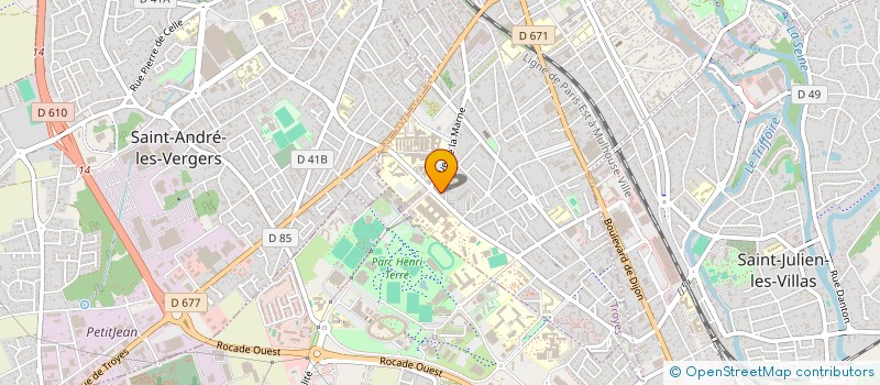 localisation de l'entreprise MONSIEUR SELIM ARAB  TROYES