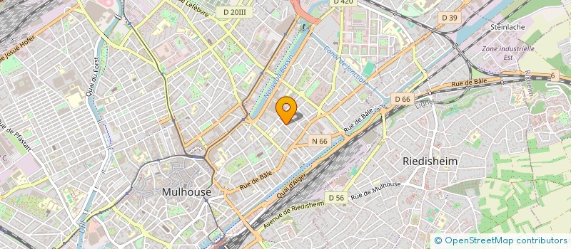 localisation de l'entreprise MONSIEUR SELIM AZEMI  MULHOUSE