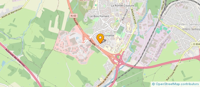 localisation de l'entreprise MONSIEUR SELIM BADI à CHARLEVILLE-MEZIERES