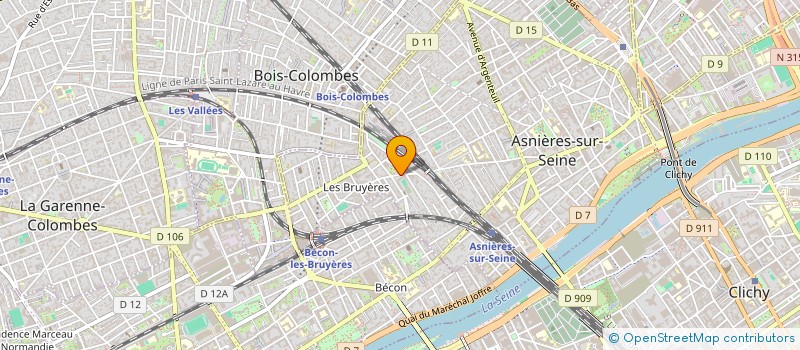 localisation de l'entreprise MONSIEUR SELIM BENAMEUR à ASNIERES-SUR-SEINE