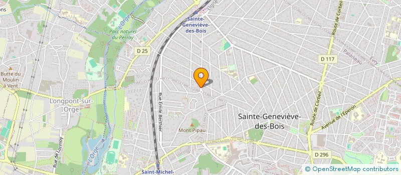 localisation de l'entreprise MONSIEUR SELIM BOCQUILLON à SAINTE-GENEVIEVE-DES-BOIS