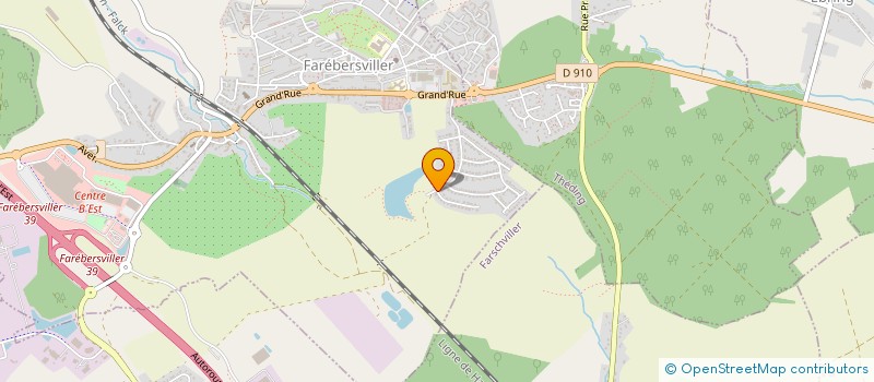 localisation de l'entreprise MONSIEUR SELIM BOGE  FAREBERSVILLER
