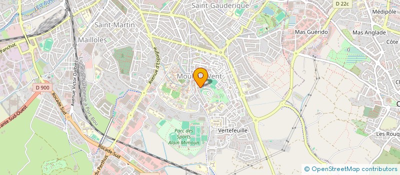 localisation de l'entreprise MONSIEUR SELIM CHELALI  PERPIGNAN