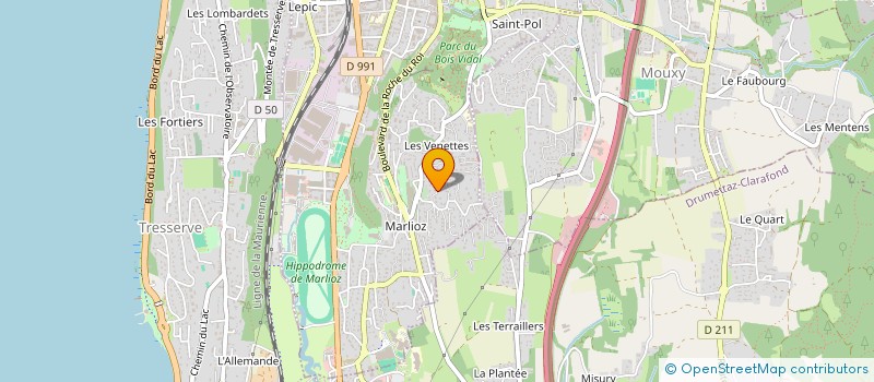 localisation de l'entreprise MONSIEUR SELIM CORUH  AIX-LES-BAINS