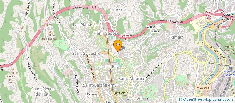localisation de l'entreprise MONSIEUR SELIM DJEBLI à NICE