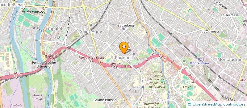 localisation de l'entreprise MONSIEUR SELIM DJEBOUI  TOULOUSE