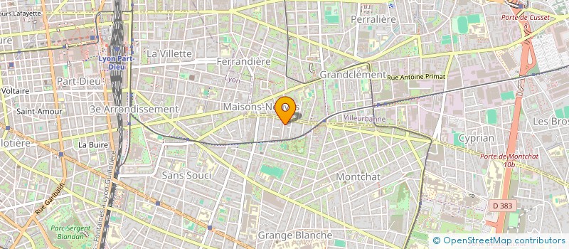 localisation de l'entreprise MONSIEUR SELIM EL GHALLALI  LYON