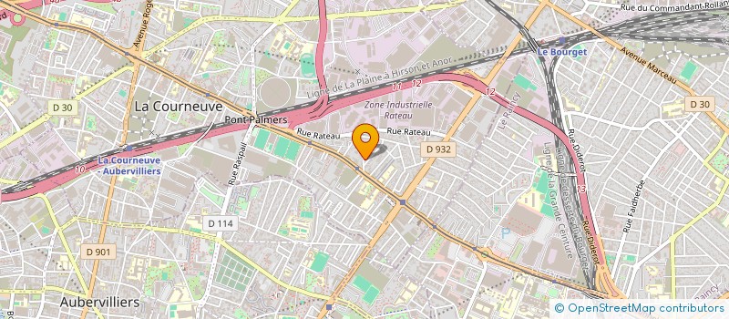 localisation de l'entreprise MONSIEUR SELIM FERRADJ à LA COURNEUVE