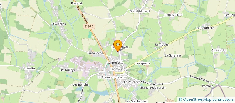 localisation de l'entreprise MONSIEUR SELIM FEYRIT à ROMENAY