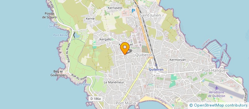 localisation de l'entreprise MONSIEUR SELIM GAUDIER à QUIBERON