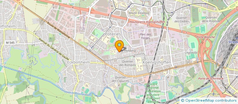 localisation de l'entreprise MONSIEUR SELIM GIRGIN  STRASBOURG
