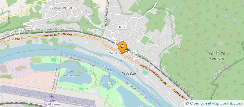 localisation de l'entreprise MONSIEUR SELIM GUL  VAUX-SUR-SEINE