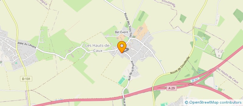 localisation de l'entreprise MONSIEUR SELIM HAOUARA  LES HAUTS-DE-CAUX