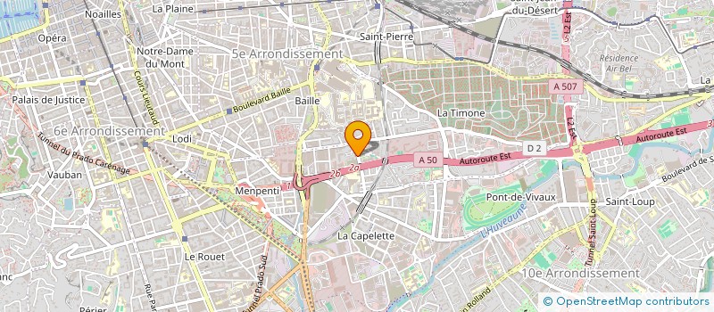 localisation de l'entreprise MONSIEUR SELIM HELLEL  MARSEILLE