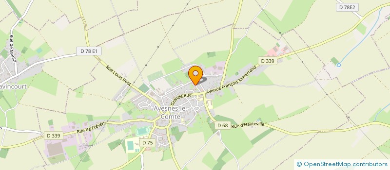 localisation de l'entreprise MONSIEUR SELIM HENRI MANSOURI  AVESNES-LE-COMTE