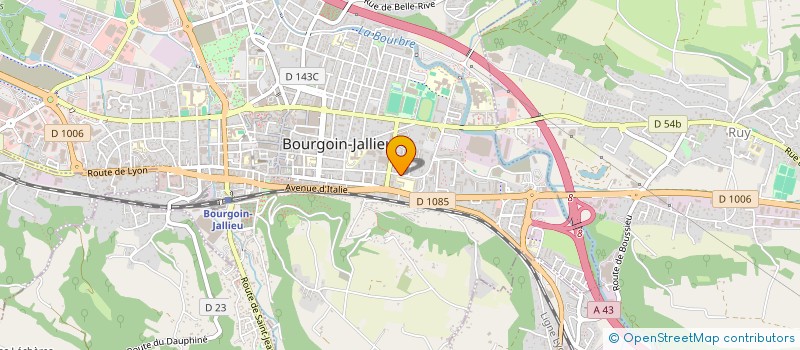 localisation de l'entreprise MONSIEUR SELIM ISIK à BOURGOIN-JALLIEU