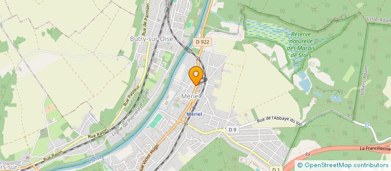 localisation de l'entreprise MONSIEUR SELIM ISILDAK  MERIEL