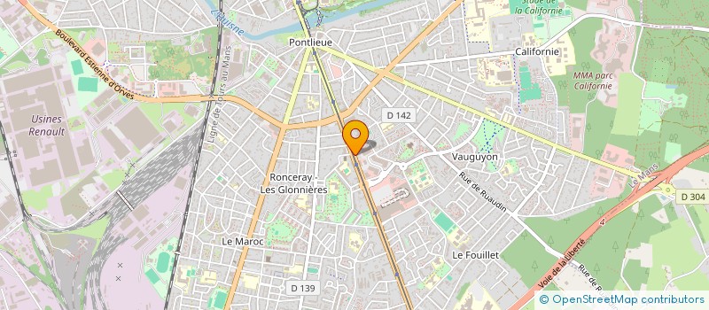 localisation de l'entreprise MONSIEUR SELIM KARAKAS  LE MANS