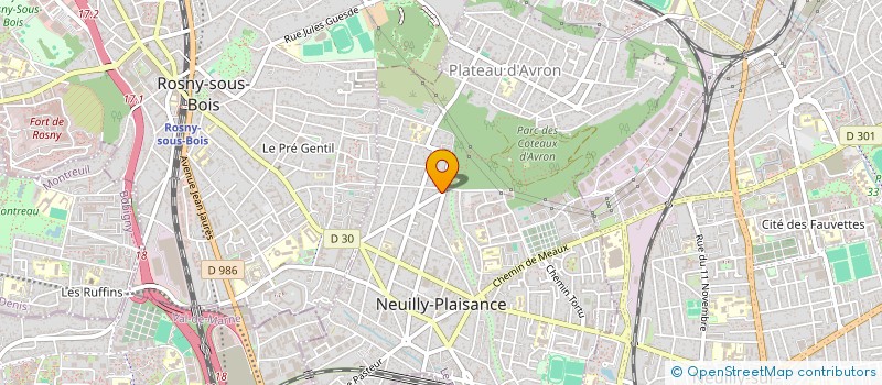 localisation de l'entreprise MONSIEUR SELIM KELOUA à NEUILLY-PLAISANCE