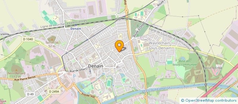 localisation de l'entreprise MONSIEUR SELIM KOWALCZYK  DENAIN