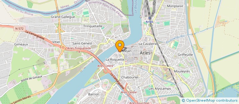 localisation de l'entreprise MONSIEUR SELIM LALLAOUI  ARLES