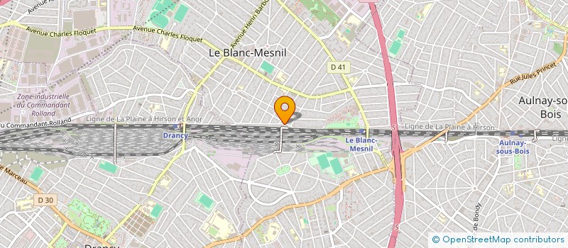 localisation de l'entreprise MONSIEUR SELIM LAOUACHERI à LE BLANC-MESNIL