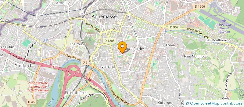 localisation de l'entreprise MONSIEUR SELIM LOUNIS  ANNEMASSE