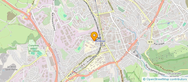 localisation de l'entreprise MONSIEUR SELIM MAMERI  SAINT-ETIENNE