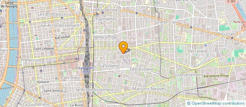 localisation de l'entreprise MONSIEUR SELIM MOKTAR  LYON