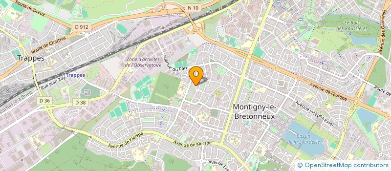 localisation de l'entreprise MONSIEUR SELIM MONDOLONI  MONTIGNY-LE-BRETONNEUX