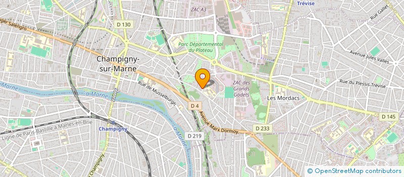 localisation de l'entreprise MONSIEUR SELIM NASHED  CHAMPIGNY-SUR-MARNE