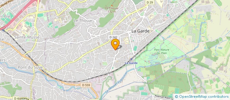 localisation de l'entreprise MONSIEUR SELIM NOUIRA à LA GARDE