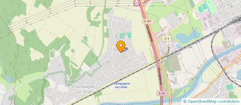 localisation de l'entreprise MONSIEUR SELIM RAHOUI  CHAMPAGNE-SUR-OISE