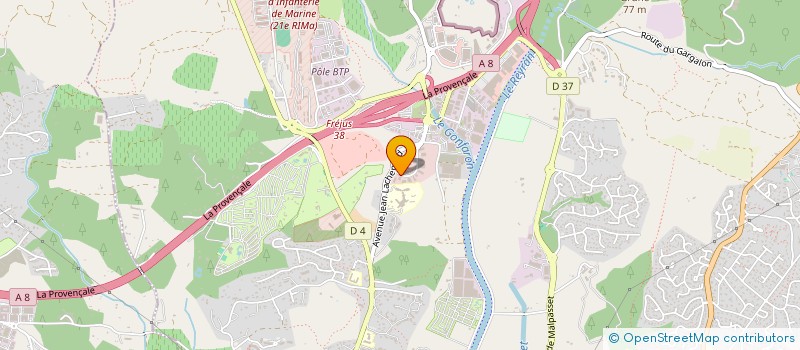 localisation de l'entreprise MONSIEUR SELIM RAMLA à FREJUS