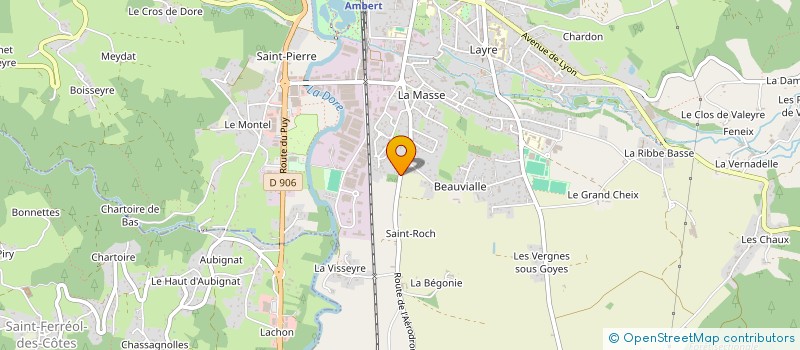 localisation de l'entreprise MONSIEUR SELIM SAYIN  AMBERT