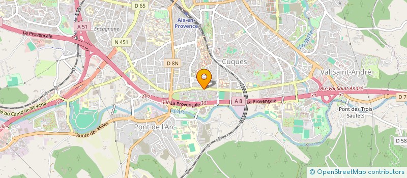 localisation de l'entreprise MONSIEUR SELIM TELILANI  AIX-EN-PROVENCE