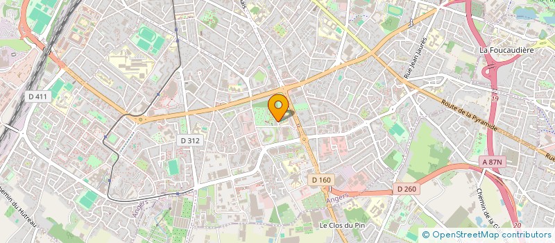 localisation de l'entreprise MONSIEUR SELIM UGUR  ANGERS