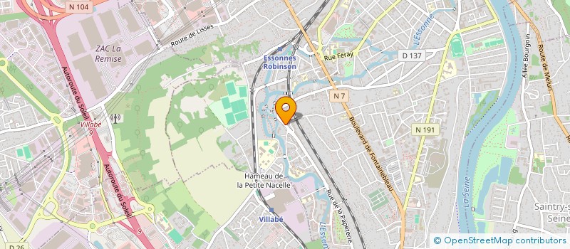 localisation de l'entreprise MONSIEUR SELIM YAVAS à CORBEIL-ESSONNES