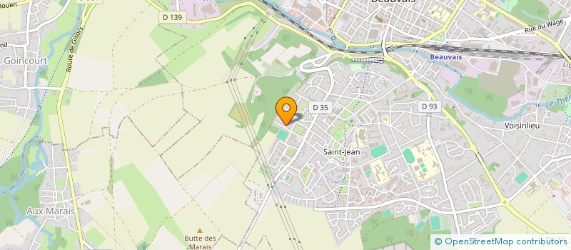 localisation de l'entreprise MONSIEUR SELIPA OMOKO  BEAUVAIS