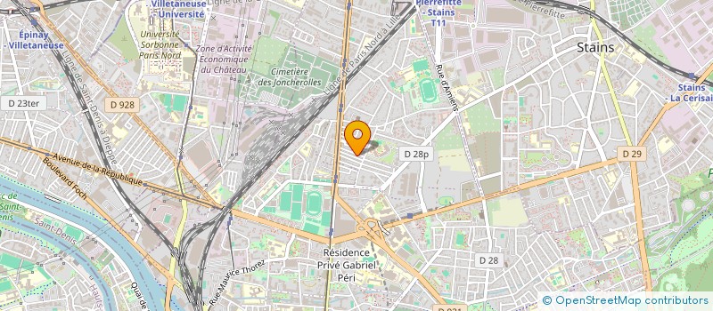 localisation de l'entreprise MONSIEUR SELLATHURAI VISHAYAKUMARAN à PIERREFITTE-SUR-SEINE